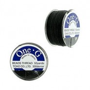 ONE-G Beading Thread Black