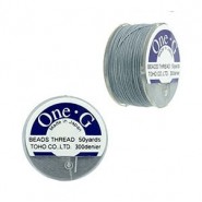 ONE-G Beading Thread Gray