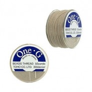 ONE-G Beading Thread Beige