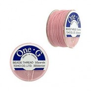 ONE-G Beading Thread Pink