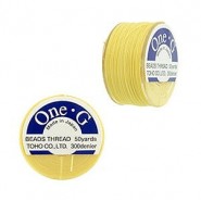 ONE-G Beading Thread Lt Yellow