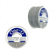 ONE-G Beading Thread Lt Gray