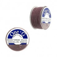 ONE-G Beading Thread Mauve