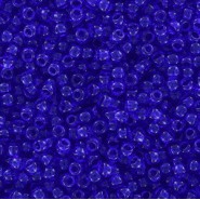 Toho rocailles 11/0 rond Transparent Cobalt - TR-11-8