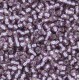 Toho seed beads 11/0 round Silver-Lined Lt Amethyst - TR-11-26
