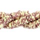 Katsuki kralen 4mm animal print Red brown-yellow