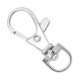 Key Chain - lobster clasp 37mm Antique silver