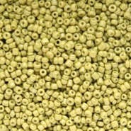 Seed beads - ± 2 mm Olive green