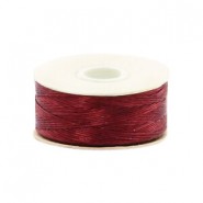 Beadalon Beading Thread Nymo D Shoe Red