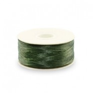 Beadalon rijggaren Nymo D Olive Green