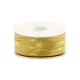 Beadalon Beading Thread Nymo D Gold