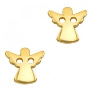 DQ metal connector / charm Angel Gold