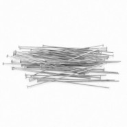 Metalen Nietstift 70mm Antiek zilver