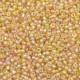 Seed beads - ± 2mm Light topaz gold AB transparent