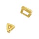 DQ metaal schuiver Triangle Ø 3.2x1.8mm Goud