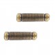 DQ Metal Elongated bead 25mm Antique bronze