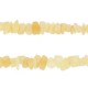 Glass chips kralen Honey yellow