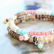 New 2 July - Summer vibes with coconut beads and summer charms