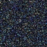 Miyuki spacer Beads SPR 2.2x1mm - Metallic variegated blue iris SPR2-455