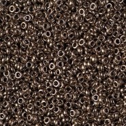 Miyuki spacer Beads SPR 2.2x1mm - Metallic dark bronze SPR2-457