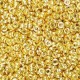Miyuki spacer Beads SPR 2.2x1mm - Duracoat galvanized gold SPR2-4202