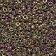 Miyuki spacer Beads SPR 2.2x1mm - Metallic purple gold iris SPR2-188