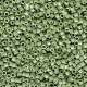 Miyuki delica Beads 11/0 - Opaque glazed frosted dark green DB-2291