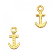 DQ Metal charm Anchor 12x6mm Gold