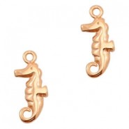 DQ Metal charm Seahorse Rosegold