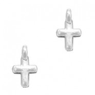 DQ Metal charm Cross Antique Silver