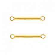 DQ Metal connector / spacer bar 18mm Gold