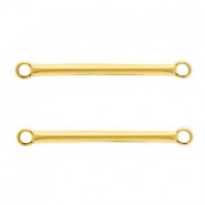 DQ Metal connector / spacer bar 30mm Gold