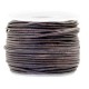 DQ Leer rond 1mm Vintage taupe