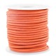 DQ Leer rond 3mm Antique orange