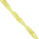 Cat eye glas kralen kubus 3mm Summer yellow