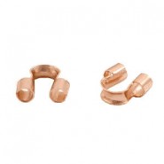 DQ Metal Wire guardian / wire protector 5mm (Ø1.5mm) Rosegold