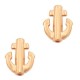 DQ metal bead Anchor Rosegold