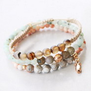 New 15 October - Glorious new collection natural stone beads