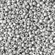 Seed beads ± 2mm Light grey metallic