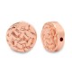 Hematite bead flat disc 10mm Rosegold