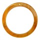 Resin hanger rond 35mm Golden brown