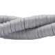 Abalorios polímero Heishi 6mm - Wild dove grey