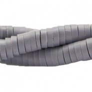 Abalorios polímero Heishi 4mm - Mirage grey