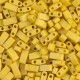 Miyuki half tila 5x2.4mm beads - Matted opaque canary HTL-2311