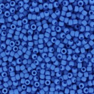 Toho seed beads Toho 11/0 round Opaque-Frosted Cornflower TR-11-43DF