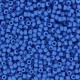 Toho seed beads Toho 11/0 round Opaque-Frosted Cornflower TR-11-43DF