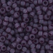 Toho seed beads 8/0 round Transparent-Frosted Med Amethyst - TR-08-6BF