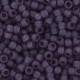 Toho seed beads 8/0 round Transparent-Frosted Med Amethyst - TR-08-6BF