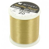 Miyuki Beading Thread B - Champagne gold 