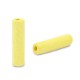 DQ Grieks keramiek Tube kraal 20x5mm Lemon yellow